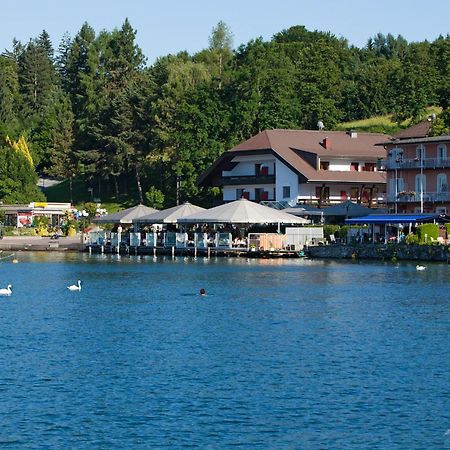 Hotel-Restaurant "Veldener Traumschiff" Direkt Am See In 2Min Im Zentrum Velden am Wörthersee Dış mekan fotoğraf